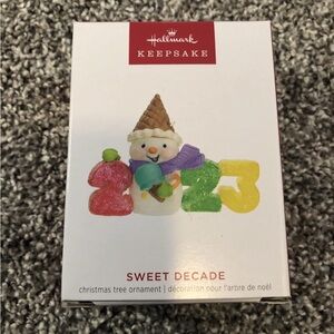 Hallmark 2023 Sweet Decade Ornament - NEW